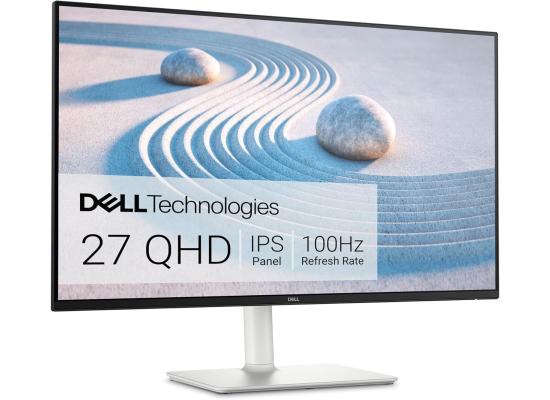 Dell S2725DS 27" IPS QHD 2K 100Hz Business Class Professional Adjustable Stand Monitor w/ Display Port & 2x HDMI & Dual 5W Speakers