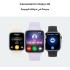 HUAWEI WATCH FIT 4 Smart Watch, 1.82" Display,100+Sports modes, Fitness Tracker, Emotional Wellbeing Assistant, up to 10 Day Battery Life, iOS & Android, Huawei Care+, Black