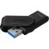 Kingston DataTraveler Exodia S USB Stick - 64GB - USB 3.2 Gen 1 - USB Type A - Black/Black