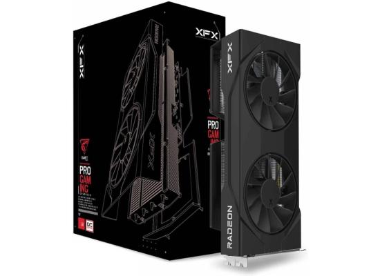 XFX Swift AMD Radeon RX 9060 XT OC Gaming Edition 8GB GDDR6 128-Bit Memory, 3320 MHz Boost Speeds, 2048 Stream Processors, 20 Gbps Memory Clock, Black