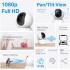 TP-Link Tapo C200C Pan/Tilt Security Camera up to 9x Digital Zoom w/ Motion Detection 1080P 2-Way Audio Night Vision Cloud & SD Card Storage Works with Alexa & Google Home