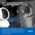 TP-Link Tapo C200C Pan/Tilt Security Camera up to 9x Digital Zoom w/ Motion Detection 1080P 2-Way Audio Night Vision Cloud & SD Card Storage Works with Alexa & Google Home