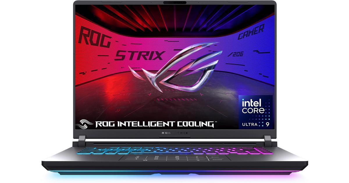 ASUS ROG Strix G18 (2025) G815LM جديد Intel Core Ultra 9 Gen II 275HX 24-Cores مع NVIDIA RTX™ 5060 8GB DDR7 وشاشة 144 هرتز، فولت أخضر