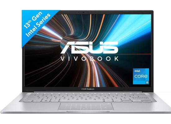 ASUS Vivobook 14 (2024) X1404VA NEW 13th Gen Intel Core i5 10-Cores Thin & Light Military-Grade (Customized) - Cool Silver product thumbnail 2