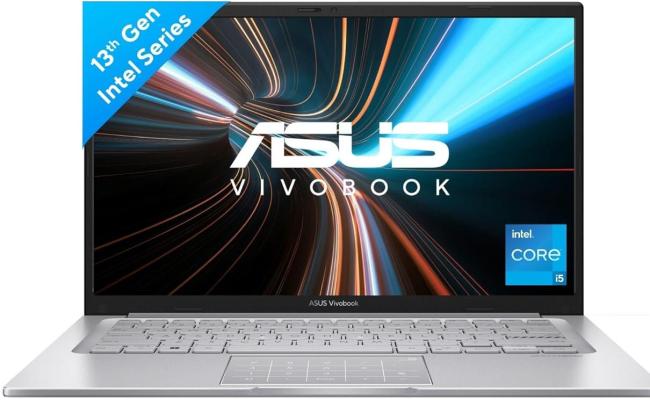 ASUS Vivobook 14 (2024) X1404VA NEW 13th Gen Intel Core i5 10-Cores Thin & Light Military-Grade (Customized) - Cool Silver