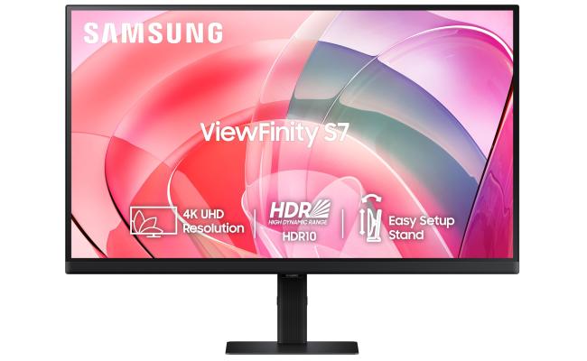 Samsung S7 S70D ViewFinity 32" IPS 4K UHD HDR 10 Bezel Less Design 1 Billion Colors FSC-Certified Intelligent Eye Care Energy Saving HDMI & Display Port