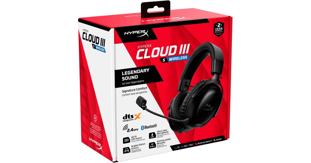HyperX Cloud III Wireless Test - Un Casque Gaming Sans-fil Polyvalent Et à La Durée De Vie énorme HyperX Cloud III Review