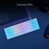 ASUS ROG Falchion Ace 65% Wired Gaming Keyboard, ROG NX Red Key Switch, 100% Anti-Ghosting, N-Key Rollover, PBT Doubleshot Keycaps, English - Arabic Layout, White