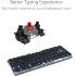 ASUS ROG Falchion Ace 65% Wired Gaming Keyboard, ROG NX Red Key Switch, 100% Anti-Ghosting, N-Key Rollover, PBT Doubleshot Keycaps, English - Arabic Layout, White