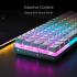 ASUS ROG Falchion Ace 65% Wired Gaming Keyboard, ROG NX Red Key Switch, 100% Anti-Ghosting, N-Key Rollover, PBT Doubleshot Keycaps, English - Arabic Layout, White