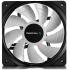 DeepCool RF12 FS RGB 120mm Fan Speed: 500~1500 RPM Fan Airflow: 56.5 CFM Fan Air Pressure: 1.66 mmAq Hydro Bearing - Fan Connector: 4-pin PWM, Pack of 1, Black