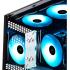 DeepCool RF12 FS RGB 120mm Fan Speed: 500~1500 RPM Fan Airflow: 56.5 CFM Fan Air Pressure: 1.66 mmAq Hydro Bearing - Fan Connector: 4-pin PWM, Pack of 1, Black