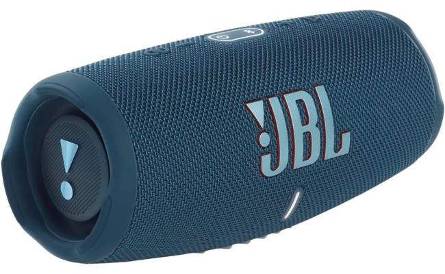 JBL CHARGE 5 - Portable Waterproof (IP67) Bluetooth Speaker with Power bank USB Charge out, 20 hours playtime, JBL Party boost - Blue