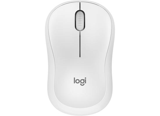 Logitech M240 Silent Bluetooth Mouse, Wireless, Compact, Portable, Smooth Tracking, 18-Month Battery, for Windows, macOS, ChromeOS, Compatible with PC, Mac, Laptop, Tablets - Off White