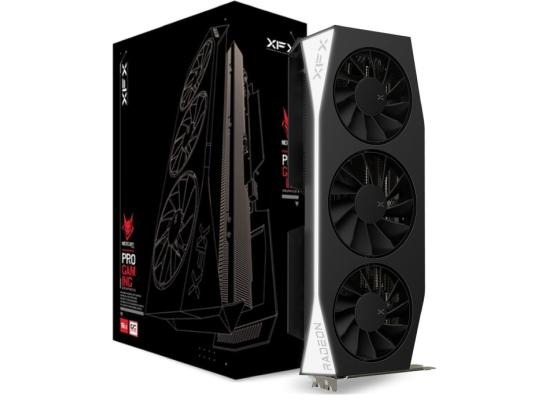 XFX Mercury AMD Radeon RX 9060 XT OC Triple Fan Gaming Edition 16GB GDDR6 128-Bit Memory, 3320 MHz Boost Clock, 2048 Stream Processors, 20 Gbps Memory Clock, PCI-E 5.0 , Black