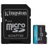 Kingston 64GB microSDXC Canvas Go Plus 200MB/s Read UHS-I C10 U3, V30 Memory Card