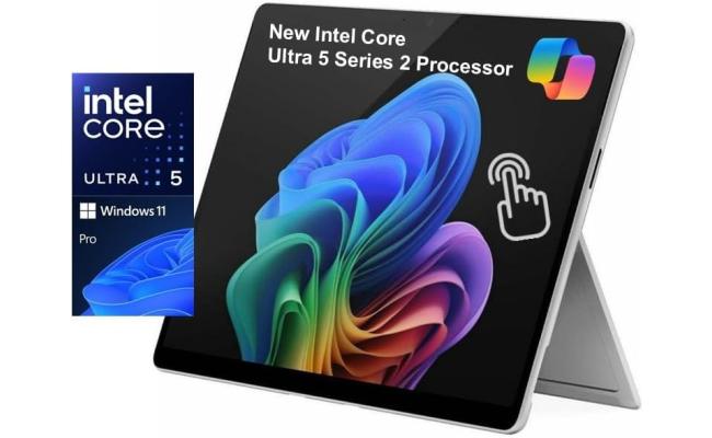 Microsoft Surface Pro 11 (2025) NEW Intel Core Ultra 5 Gen II 238V 8-Cores Next Gen AI w/ 3K OLED 120Hz Touch Display , Platinum