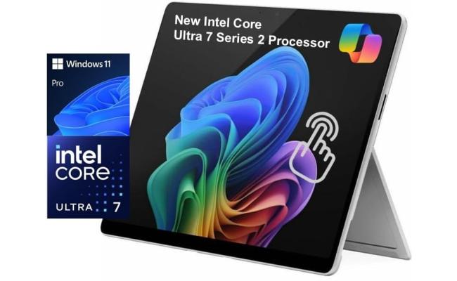 Microsoft Surface Pro 11 (2025) NEW Intel Core Ultra 7 Gen II 266V 8-Cores Next Gen AI w/ 3K OLED 120Hz Touch Display , Platinum