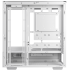 DeepCool CH690 DIGITAL Mid Tower w/ Semi-Glass Panel & Digital Display For Real-Time Monitoring Support 420mm Radiator & Rear Connector , White