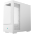 DeepCool CH690 DIGITAL Mid Tower w/ Semi-Glass Panel & Digital Display For Real-Time Monitoring Support 420mm Radiator & Rear Connector , White
