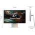 SAMSUNG G90XF Odyssey 3D 27" IPS 4K UHD 165Hz Al Glasses-Free 3D Video Conversion, 1ms, HDR10+, HDMI 2.1 FreeSync Premium, Pivot Stand, Speakers, USB Hub, Silver