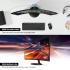 SAMSUNG 27" Essential S3 (D362) Full HD 1800R Curved 100Hz, Game Mode, Advanced Eye Comfort, HDMI & D-sub Ports , Black
