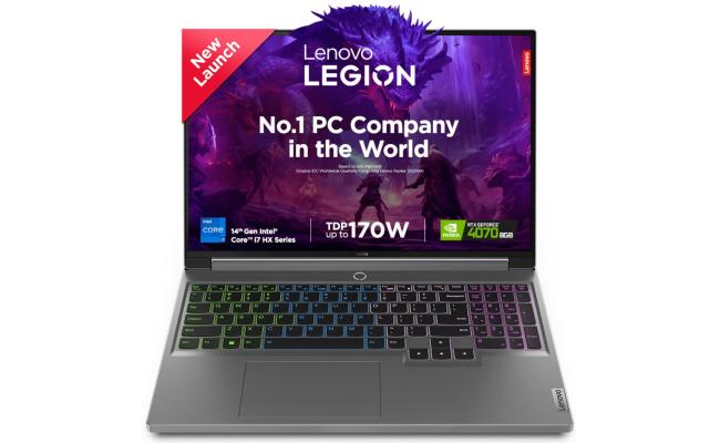 Lenovo Legion 5 (2024) NEW 14Gen Intel Core i7 14650HX 16-Cores w/ Nvidia RTX 4070 8GB & 2.5K IPS 240Hz Display - Luna Gray