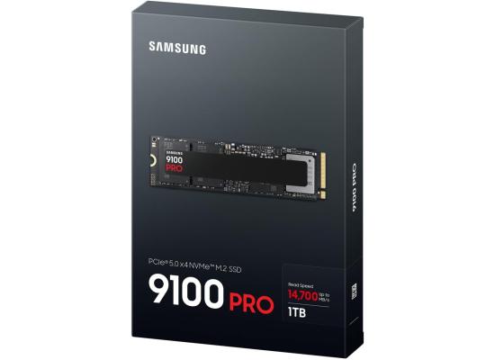 Samsung 9100 PRO 1TB Internal SSD , PCIe 5.0 x4, NVMe 2.0, up to 14,800 SSD Designed for Professionals and Gamers, Compatible with PC and Playstation 5 product thumbnail 2