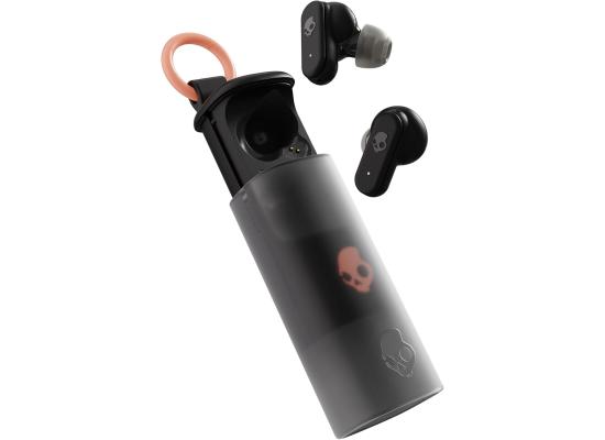 Skullcandy Dime Evo Wireless Earbuds, Bluetooth Headphones, Noise Isolating Fit, Up to 36 Hours Battery, Microphone for iPhone Android, Easy Carry with Clip-Anywhere Case - True Black product thumbnail 2
