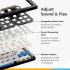 Glorious GMMK 3 Prebuilt Mechanical Gaming Keyboard, Size 75%, Hot swappable Switches, RGB Backlighting, Fox Mechanical Switches, Modular Design, Arabic Layout, Black