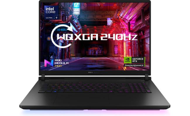 ASUS ROG Strix SCAR 18 (2025) G835LW NEW Intel Core Ultra 9 Gen II 275HX 24-Cores w/ NVIDIA RTX™ 5080 16GB DDR7 & ROG Nebula HDR 2.5K 240Hz Display ((Bundle)) , Off Black