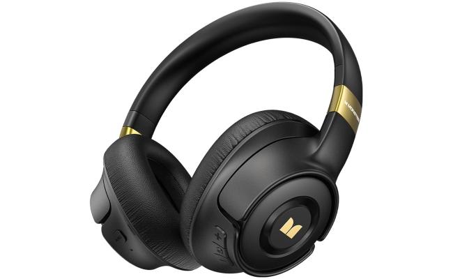 Monster Persona SE ANC Active Noise Cancelling Headphones, Wireless Bluetooth Headphones Over Ear, 60H Playtime, HiFi Stereo Audio, Deep Bass, Built-in Mic, Memory Foam Ear Cups for Home Office - Black