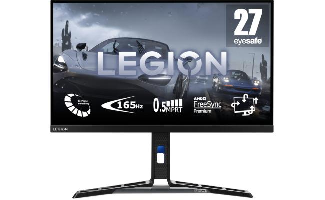 Lenovo Legion Y27-30 27" IPS Full HD up to 180Hz (OC) 0.5ms 99% sRGB AMD FreeSync™ Premium Adjustable Stand & Speakers