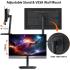 GIGABYTE MO27Q2 27” QD-OLED Gaming Monitor - QHD 2K 240Hz - 0.03ms GTG - AMD FreeSync Premium Pro - Type C KVM - HDMI, DP, Type C w/ Height Adjustable & Speakers - Black