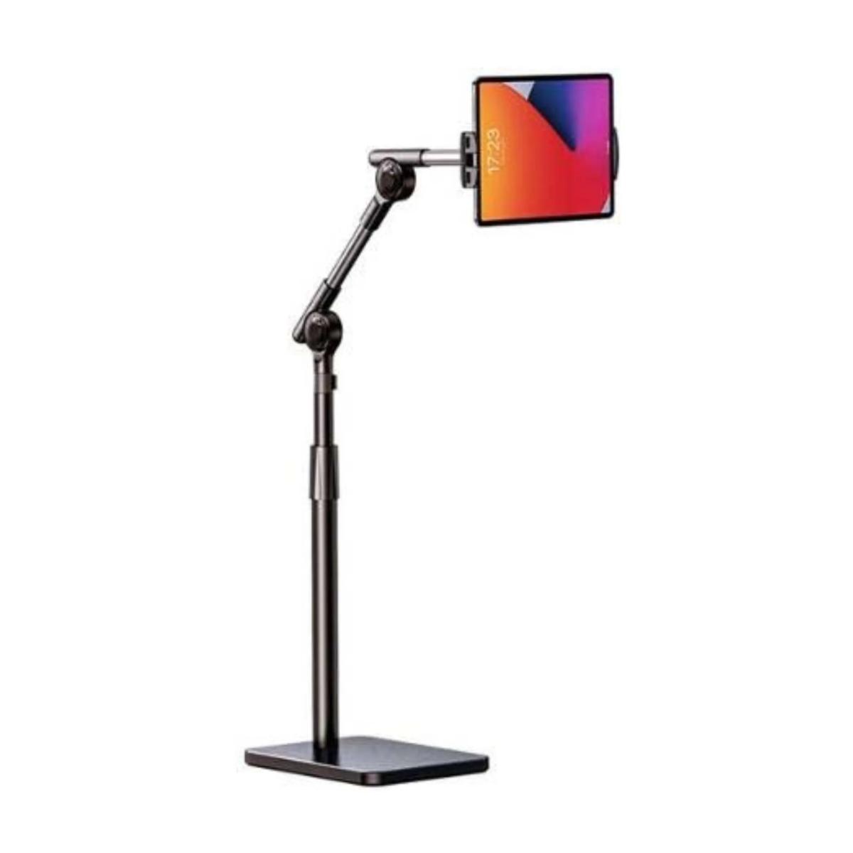 RTAKO LD057 1.8M Extendable Floor-Standing 360° Turbo Self-Locking Lazy Bracket for Tablets and Smartphones