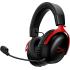 HyperX Cloud III S (2025) Wireless 2.4GHz & Bluetooth 53mm Angled Drivers Memory Foam Durable Frame 10mm Microphone up to 120-hour Battery For PC; Mac; PS5; Mobile; Switch - Red