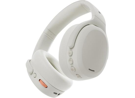 Skullcandy Crusher ANC 2 Wireless Over-Ear Bluetooth Headphones with Multi-Sensory Bass and Charging Cable, Active Noise Cancelling, Up to 60 Hours Battery, Microphone for iPhone Android - Bone product thumbnail 2