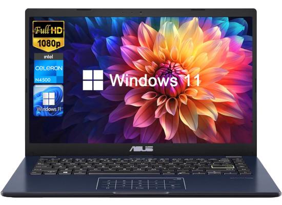 ASUS Vivobook Go 14 (E410) NEW Intel Celeron N4500 2-Cores w/ Full HD Display & 8GB Ram & Windows 11 Pre-Installed - Star Black product thumbnail 2