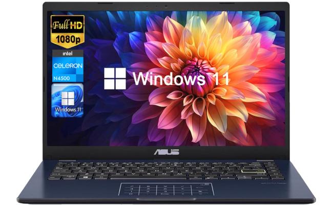 ASUS Vivobook Go 14 (E410) NEW Intel Celeron N4500 2-Cores w/ Full HD Display & 8GB Ram & Windows 11 Pre-Installed - Star Black