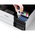 Epson EcoTank L8160 3 in 1 A4 Photo Printer, with 6 Colour Claria ET Ink, Up to 16ppm Print Speed, 5760x1440 DPI Resolution, Double-sided Printing, Wi-Fi, Ethernet & AirPrint, USB Host, White
