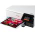 Epson EcoTank L8160 3 in 1 A4 Photo Printer, with 6 Colour Claria ET Ink, Up to 16ppm Print Speed, 5760x1440 DPI Resolution, Double-sided Printing, Wi-Fi, Ethernet & AirPrint, USB Host, White