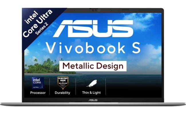 ASUS Vivobook S16 (2025) S3607CA Intel® Ultra 7 Gen II 255H HIGH Performance 16-Core Intel® AI Boost w/ DDR5 Memory & Backlit keyboard & IPS 144Hz Display , Cool Silver