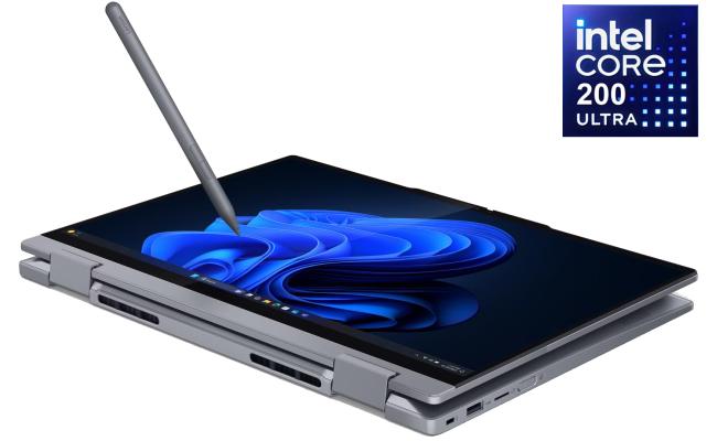 Lenovo ThinkBook 14 2-in-1 G5 (2025) AI PC Intel® Ultra 7 Gen II 12-Core Upgradable & Natural Writing Experience w/ Touch Screen & Anti-FingerPrint - Luna Grey