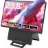V2COM D1 24” IPS Full HD Portable 100Hz Lightweight & Portable Low Power 20W Adjustable Stand USB C & Mini HDMI Support for MAC, Windows, Android, Linux, Chrome w/ Speakers