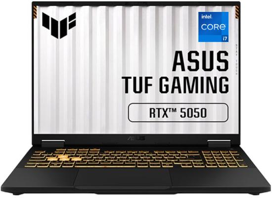 ASUS TUF Gaming F16 (2025) FX608JHR 14Gen Intel Core i7 14650HX 16-Cores w/ Nvidia RTX 5050 8GB DDR7 & IPS 165Hz Display - Gray product thumbnail 2