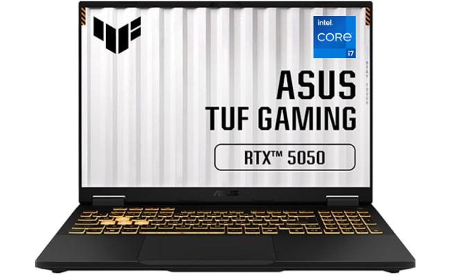 ASUS TUF Gaming F16 (2025) FX608JHR 14Gen Intel Core i7 14650HX 16-Cores w/ Nvidia RTX 5050 8GB DDR7 & IPS 165Hz Display - Gray