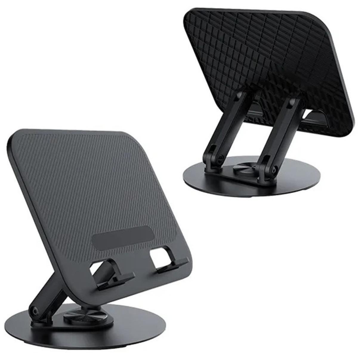 JMARY MK-85 Compact Foldable Laptop Stand with Adjustable Angles - Black