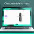 Logitech Wireless Presenter R500s, PowerPoint Clicker with Laser Pointer, Wireless Presentation Clicker Remote - Graphite