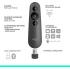 Logitech Wireless Presenter R500s, PowerPoint Clicker with Laser Pointer, Wireless Presentation Clicker Remote - Graphite
