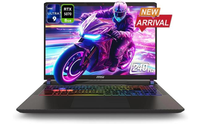 MSI Crosshair 17 HX AI (2025) D2XWGKG NEW Intel Core Ultra 9 Gen II 275HX 24-Cores w/ NVIDIA RTX™ 5070 8GB DDR7 &  2.5K IPS 240Hz Display , Cosmos Gray